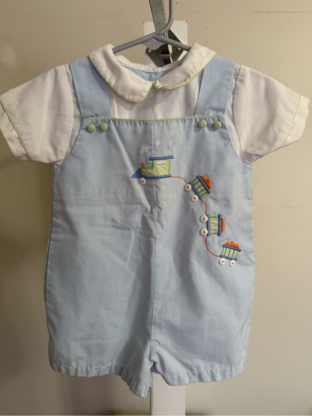Petit Ami Train Romper
